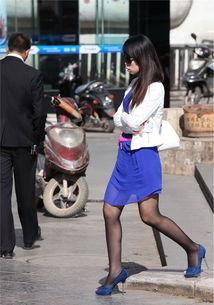 丝袜高跟短裙模特图片,时尚魅力的完美演绎